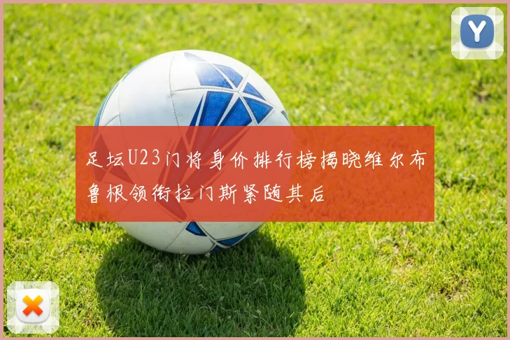 足坛U23门将身价排行榜揭晓维尔布鲁根领衔拉门斯紧随其后